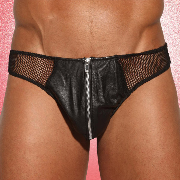 LEATHER THONG-O-S