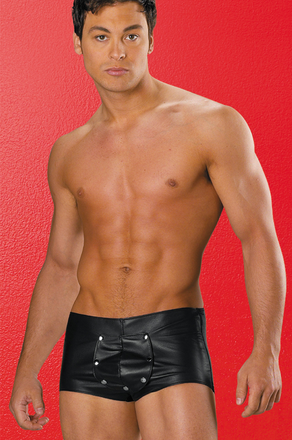 Leather and Lycra Breakaway Shorts