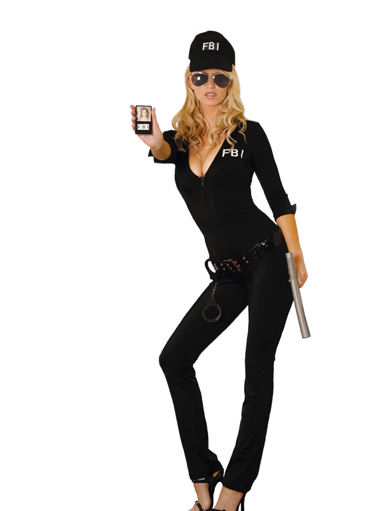 Sexy FBI Agent Costume  EM9666