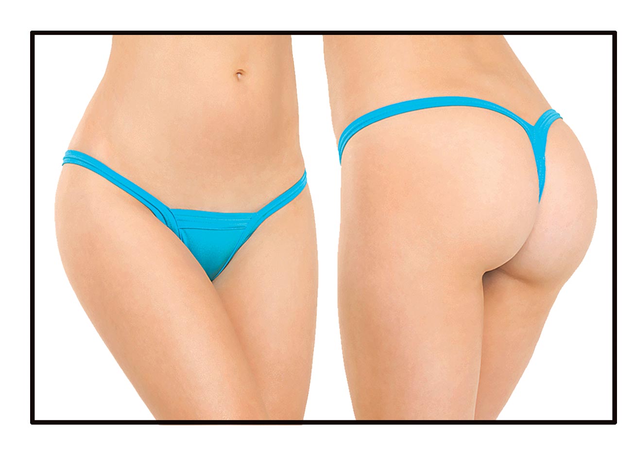 Wide Band Low Rise Y-Back Thong