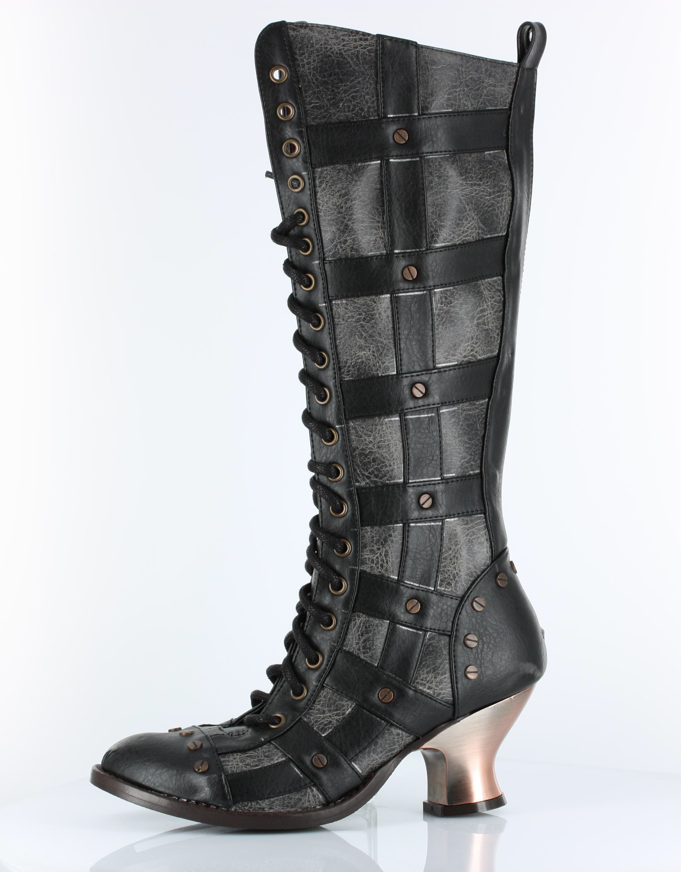 Dome - Steampunk Knee Boot