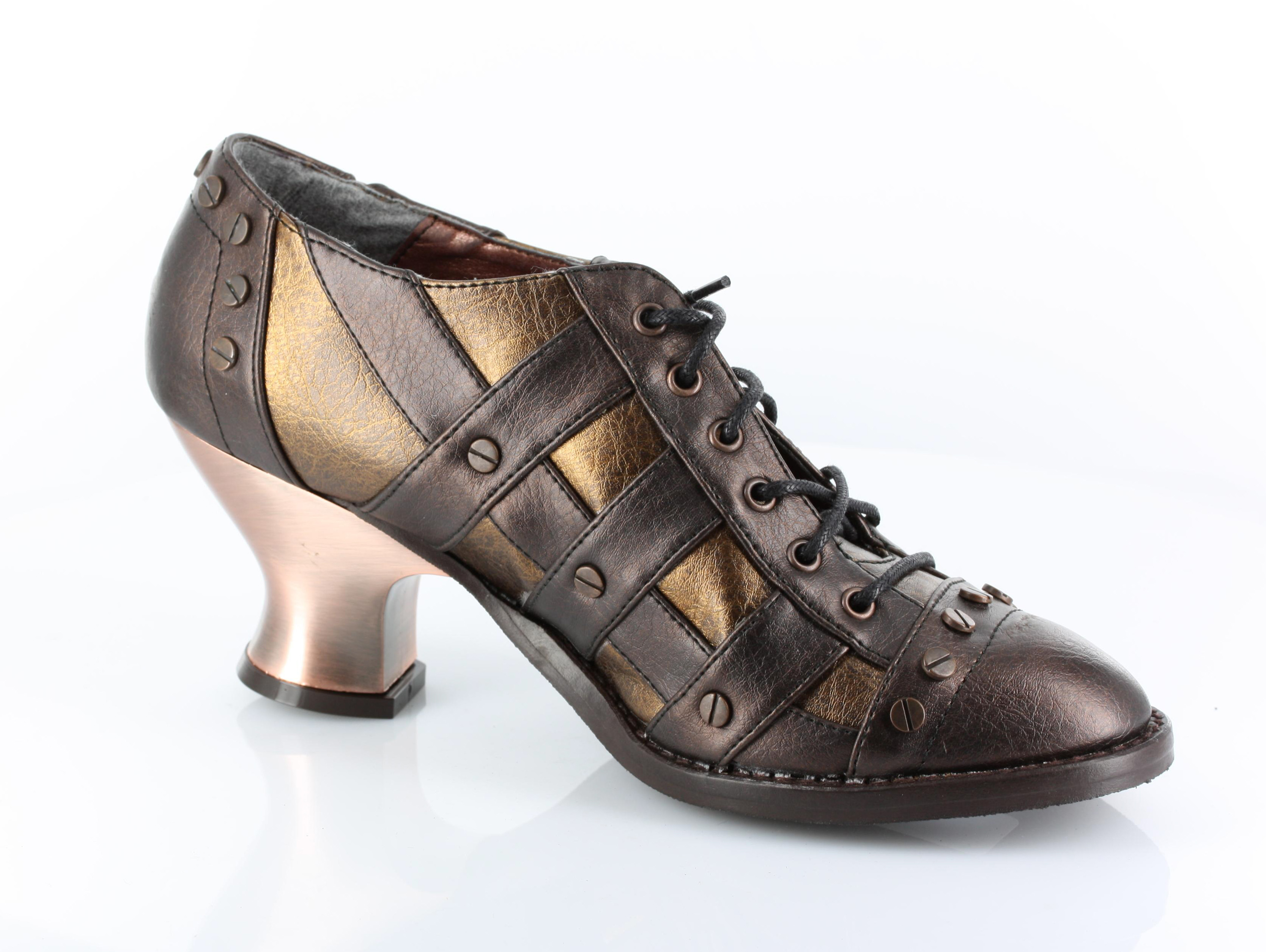 Jade - Steampunk Victorian Shoes