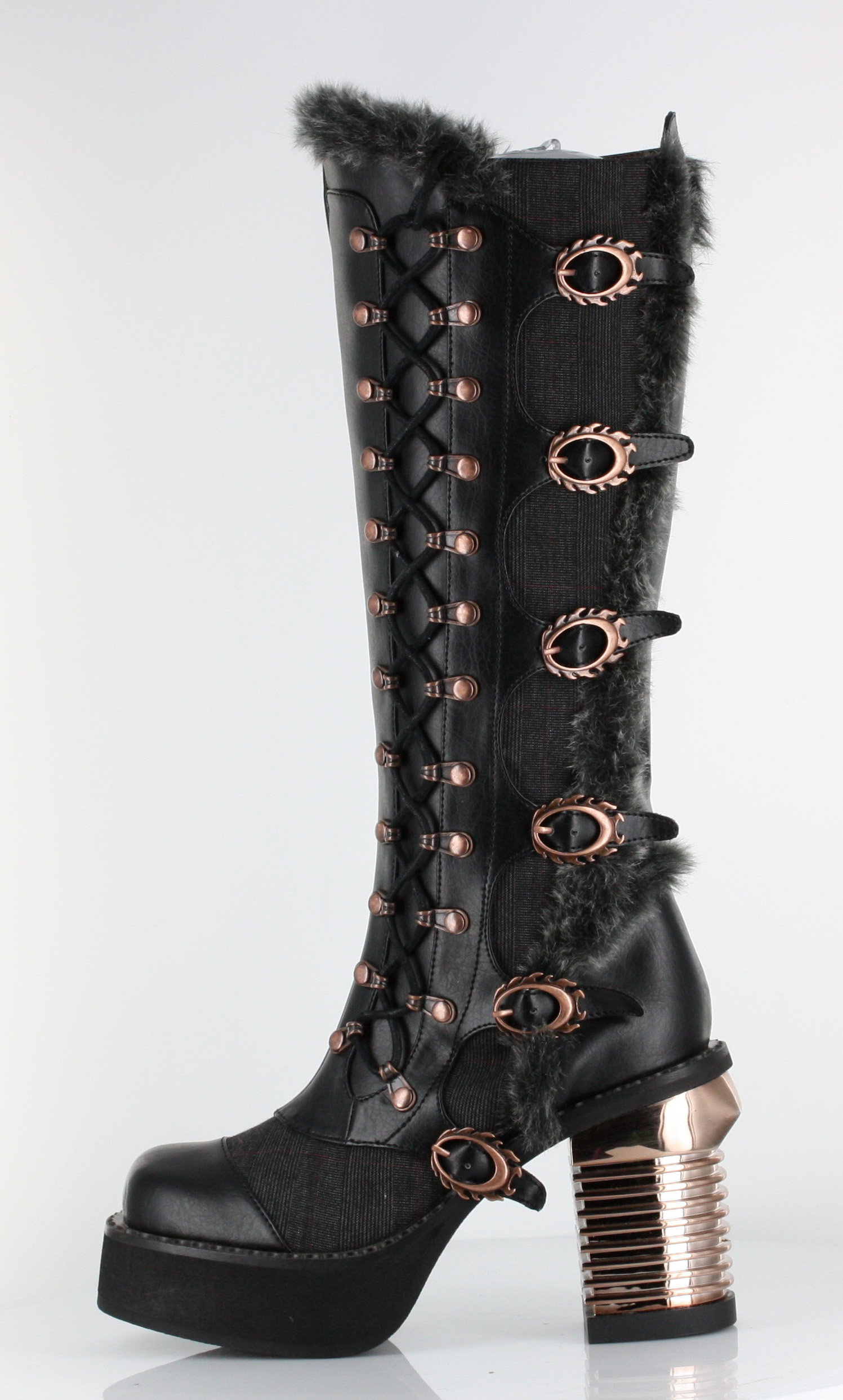 Langdon - Unisex Knee-High Platform Boot