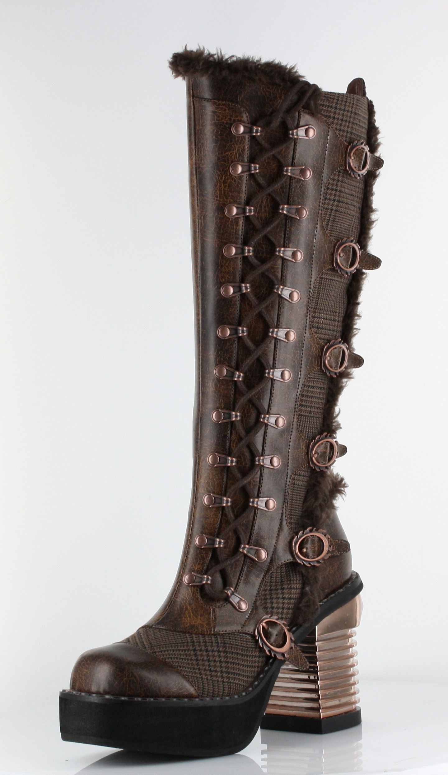 Langdon - Unisex Knee-High Platform Boot