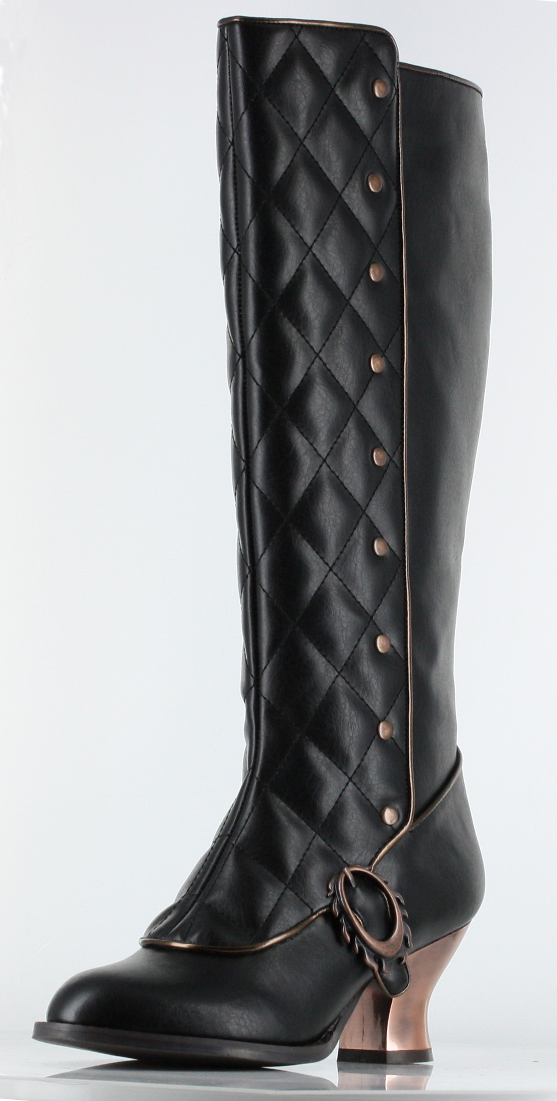 Victoriana - Steampunk Retro Knee Boot