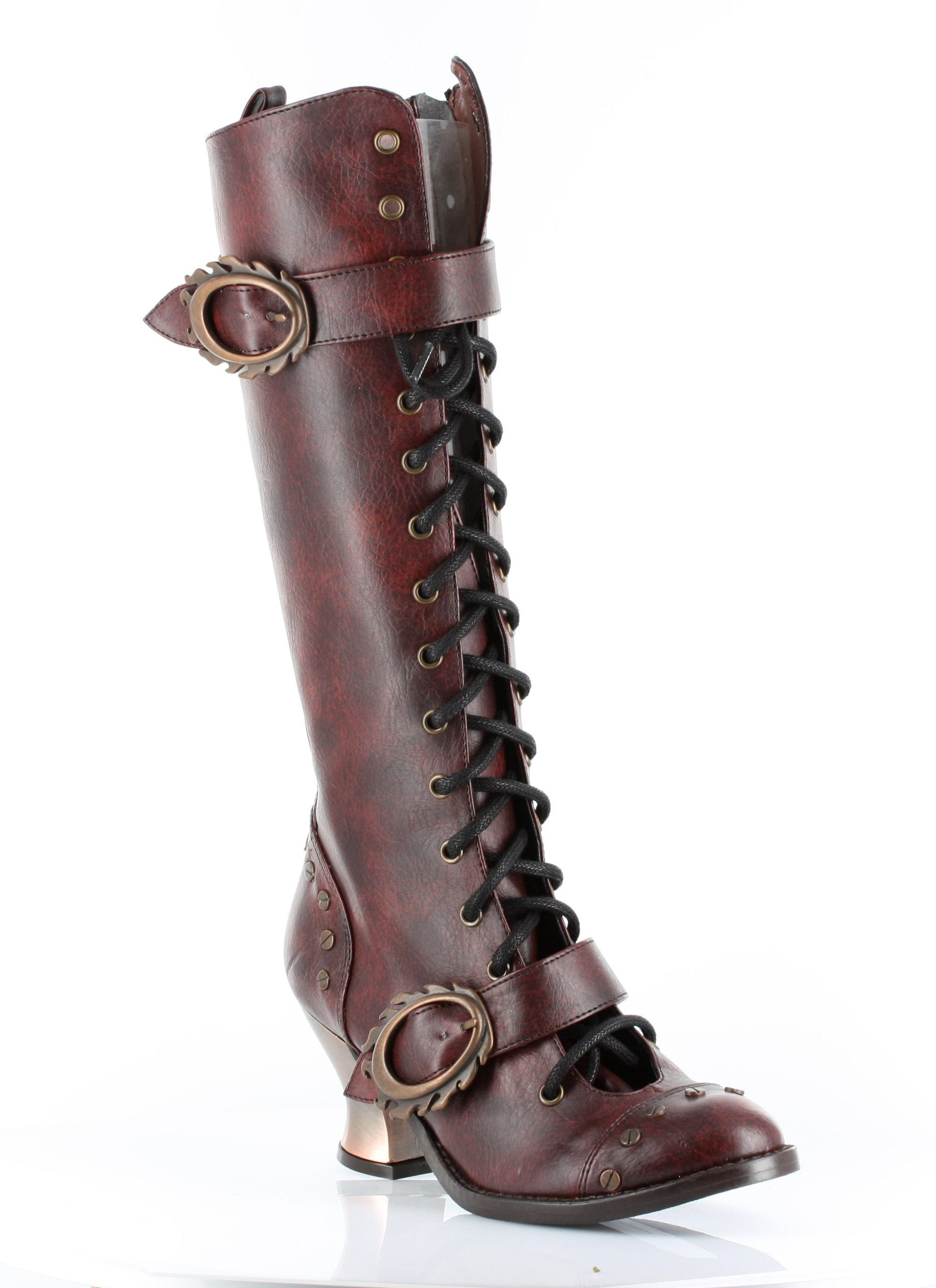 Vintage - Steampunk Retro Knee Boot